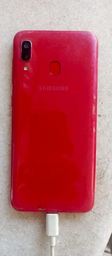 irşad telecom samsung a20: Samsung Galaxy A20, rəng - Qırmızı — 2