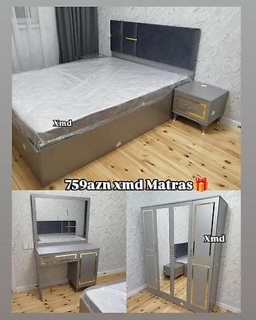 nur mobilya divan: İkinəfərlik çarpayı, Yeni — 1