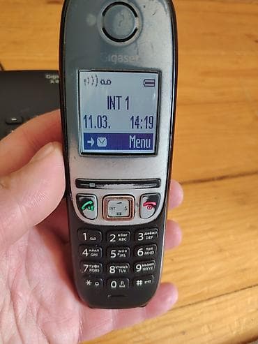 Stasionar telefon Gigaset, Simsiz, İşlənmiş, Ünvandan götürmə