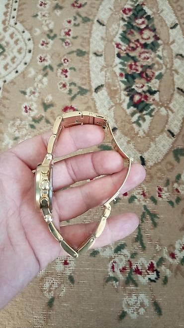 bil: Məhsul: Michael Kors MK-6222 qızılı rəngdə kişi/qadın qol saatı — 2