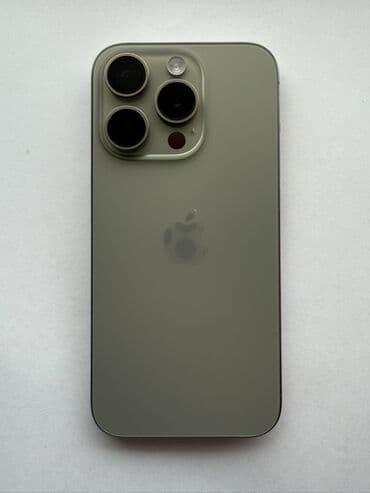 apple 16 pro qiymeti: IPhone 15 Pro, 256 GB, Natural Titanium, Simsiz şarj — 2