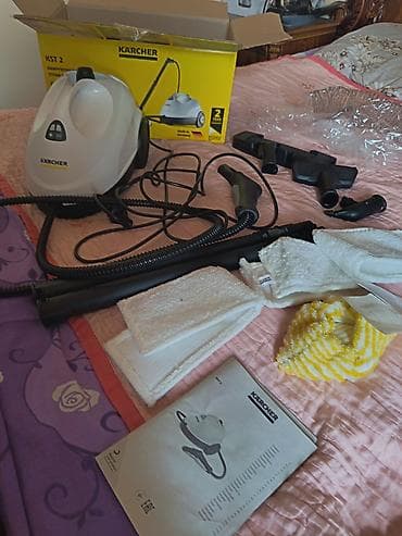 kömür ütüsü: Kärcher KST 2 buxarlı təmizləyici TEP TEZEDİR MAŞIN TEMİZLƏMƏK UÇUN — 5