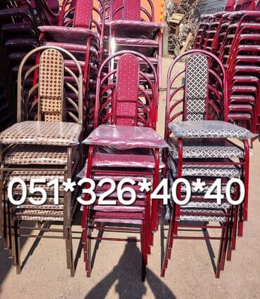 Bağ Çol oturacaqlari Oturacaq stullar Oturacaq stullar Masa ve