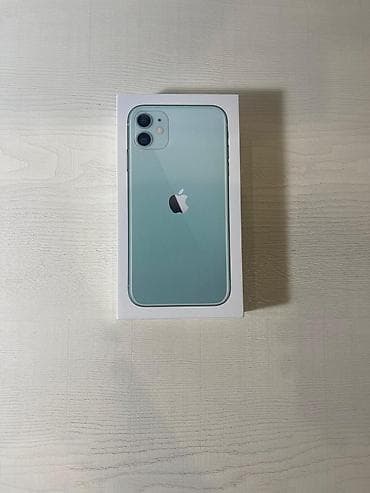 Apple iPhone 11 (yaşıl) qutusu və daxili bərkidici lövhə - Model