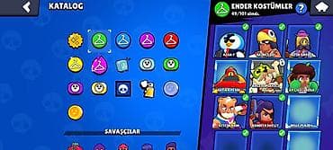Bayram kostyumları: Məhsul: Brawl Stars hesabında geniş kostyum/kataloq kolleksiyası — 3