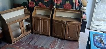 Mətbəx üçün 3 ədəd aşağı şkaf dəsti 3denesi 30 manat - Material — 3