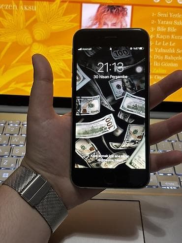 ayfon 6 plus ikinci el: IPhone 6s, 16 GB, Barmaq izi — 1