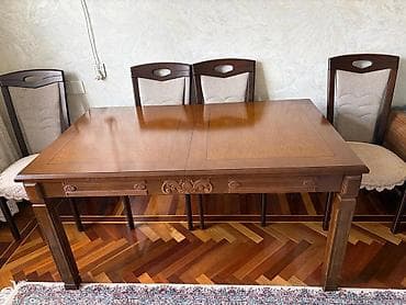 Ev üçün mebel: İşlənmiş, Masa və oturacaqlar, Kredit yoxdur, Azərbaycan — 5