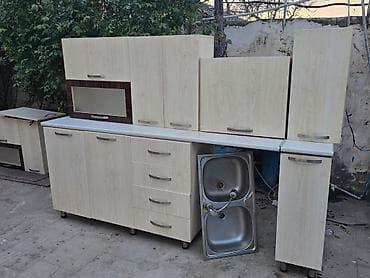 ikinci əl mətbəx mebelləri: &Sara Metbex mebeli satilir 280 azn olcu 2.30 sm uzerinde qowa — 1