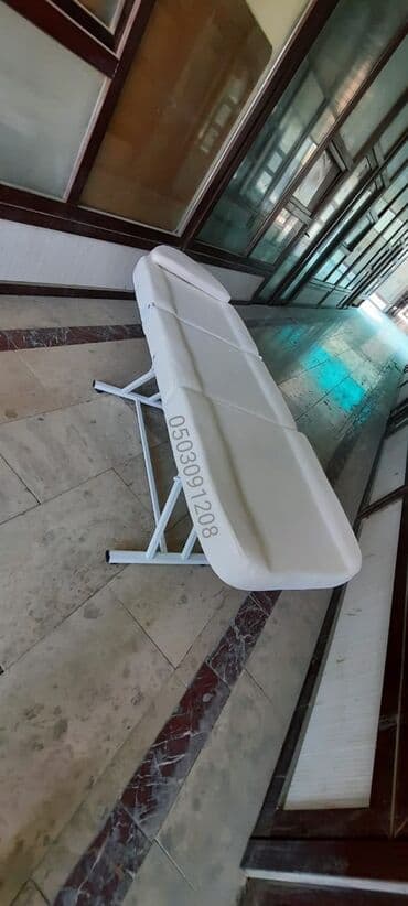 qaz dedektoru qiymeti: Yeni, Kosmetoloji kuşetka, Qatlanmayan, rəng - Ağ — 2