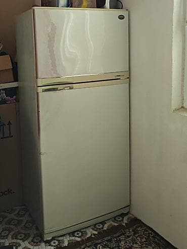 Kompüter, noutbuk və planşetlər: İşlənmiş 2 qapılı Samsung Soyuducu Satılır, rəng - Bej — 1