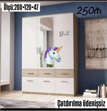 купить трюмо с зеркалом: Yeni, Dolab-asılqan — 1