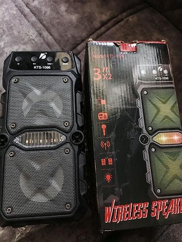 dinamik ev: İşlənmiş Klipsch Kolonka, Növ - Bluetooth, rəng - Qara — 1