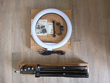 komidin: Təzə yeni LED halkalı işıq dəsti – tripod ilə кольцо свет — 1