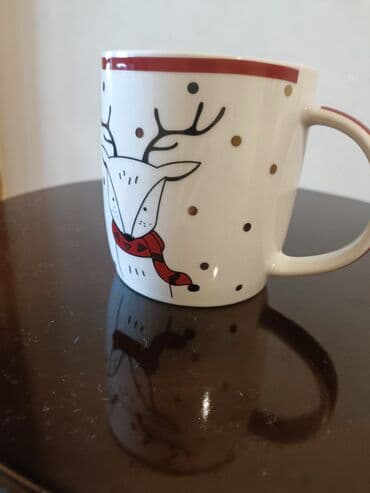 лагманная заправка на зиму: Кружки, цвет - Белый, Керамика, 1 шт., 300 мл — 2