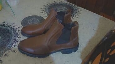 şnurlu botinkalar: Məhsul 1: Kişi üçün Chelsea üslublu ayaqqabı - Rəng: tünd qəhvəyi - — 1