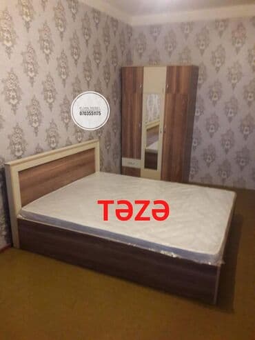 ev aboyları: İkinəfərlik çarpayı, Dolab, 2 tumba, Yeni — 6