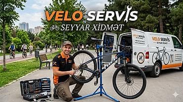 Velo Servis – velosipedlər üçün seyyar xidmət - Peşəkar ustalar