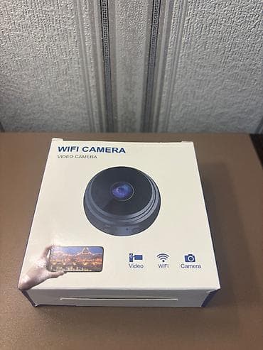 WiFi Kamera – Model A9 - Kompakt, dairəvi dizayn; ev, ofis və uşaq