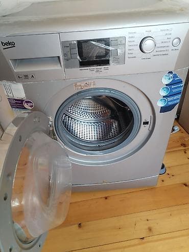 ucuz parca: Paltaryuyan maşın Beko, 6 kq, Təmirə ehtiyacı var, Avtomat, Qurutmasız, Kredit yoxdur, Ünvandan götürmə — 3