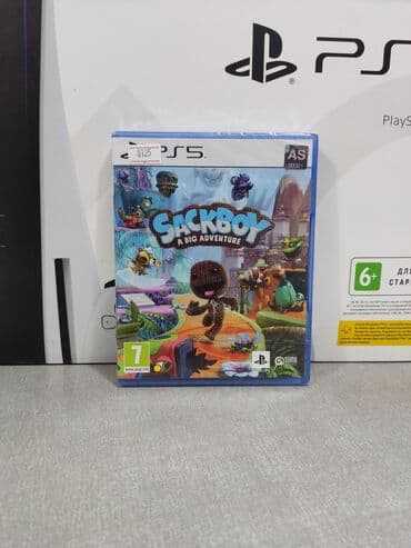 sac qırxan: Playstation 5 üçün sackboy oyun diski. Tam yeni, original bağlamada — 1