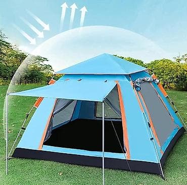 tent cadir: Avtomatik açılan çadır 110 azn 200x200x145 ölçüdə Tb-081324 hovuz — 1
