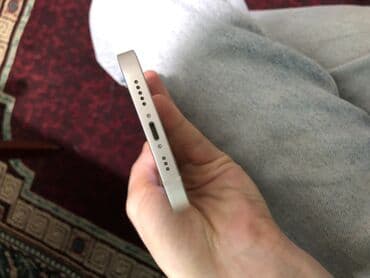 qaz sobasi ve qiymeti: IPhone 13, 128 GB, Ağ, Face ID — 7