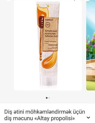 Faberlic “Altay propolisi” diş məcunu - Tərkibində təbii propolis