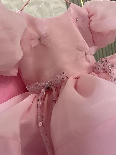 atlas donlar: Uşaq üçün nağıl tərzində çəhrayı don - Rəng: açıq çəhrayı - Dizayn — 5