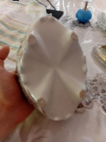 Sandıqlar: Porselen dekorativ qutu – qapaqlı - Material: yüksək keyfiyyətli — 2