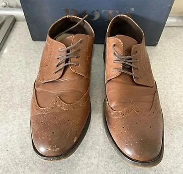 Məhsul: Kişi dəri klassik ayaqqabısı – broq (qabarıq/perforasiya)