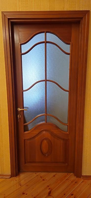 qapi ustu asmalar: Qonaq otağı üçün İşlənmiş Otaq qapısı 80x205 sm Zamok ilə, Zəmanətsiz, Ödənişli quraşdırma, Ünvandan götürmə — 2