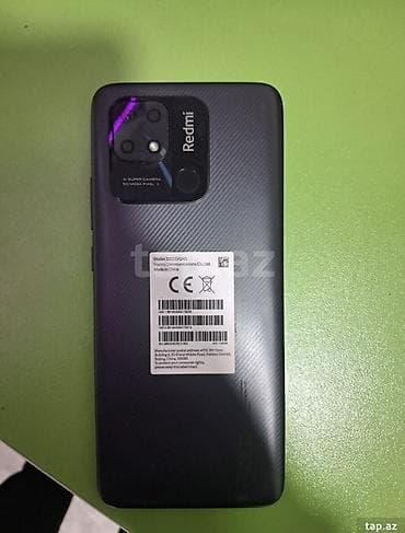 redmi note 40: Redmi 10C, 128 GB, rəng - Qara, Sensor — 1