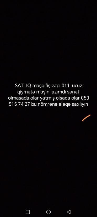 011 masin satisi: Satlıq maşın axtarılır: VAZ 21011 (“zapı”) modeli. Maşının münasib — 1