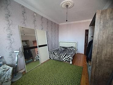 qarayevde ipoteka evler: Mənzilin təsviri - 1 otaqlı, işıqlı və geniş yataq otağı: divar — 4