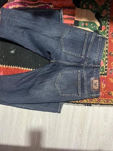 kişi kurtkasi: Cins şalvar, Emporio Armani — 1