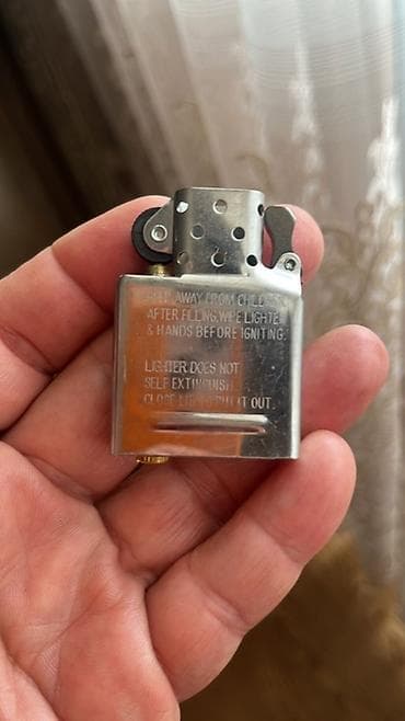 Zippo benzinli alışqan – mavi xrom (Made in USA) - Brend: Zippo - — 2
