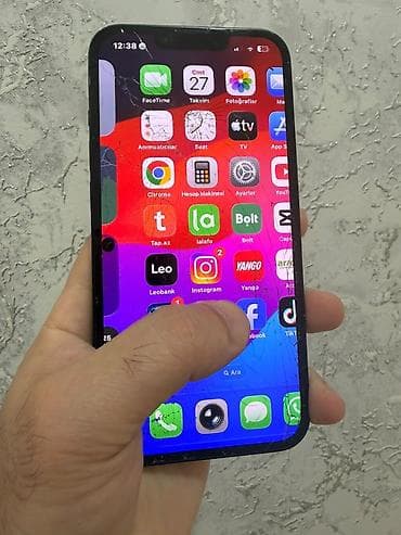 iphne: IPhone 13, 128 GB, Qara, Barmaq izi, Face ID — 2