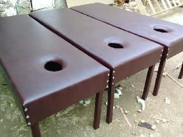 Другая салонная, медицинская мебель: Masaj carpayisi Tezediler yumusaq ve her reng kojalardan Bu cur — 1