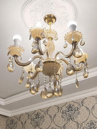 yerustu cıraq: Çılçıraq, 6 lampa, Metal — 1