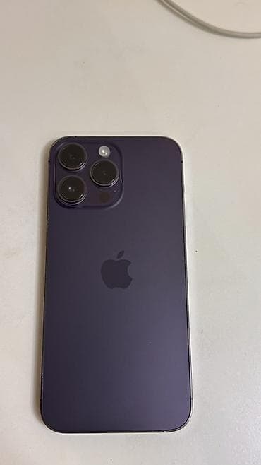 iponalar: IPhone 14 Pro, 256 GB, Deep Purple, Simsiz şarj, Face ID — 1