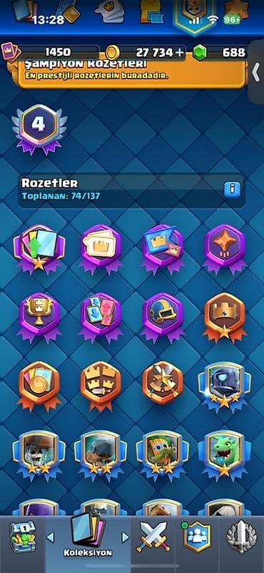 Искусство и коллекционирование: Clash Royale hesabı 11200+ kupa sahibdir 1500+ kolleksion lvl 12 — 6