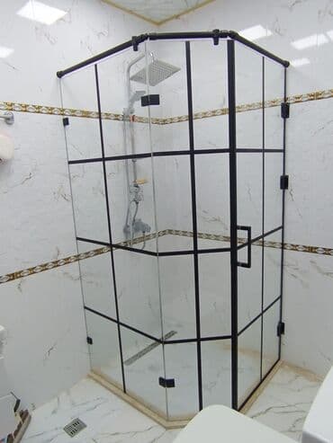 hamam kabin: Yeni Üstü açıq kabina, Künc üçün, Pulsuz çatdırılma — 1