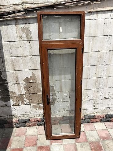 100azn az işlənmiş plastik qapı. ölçü 82.2sm eni/ 272.4 sm uzunluq — 3