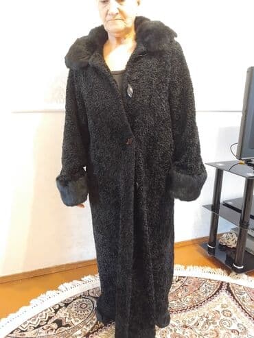 женские шубы из чернобурки: Шуба, XL, цвет - Коричневый — 4