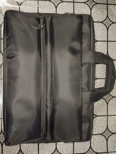 сумка для дисков: RIVACASE noutbuk çantası – qara rəng - Noutbuk və sənədlər üçün — 4