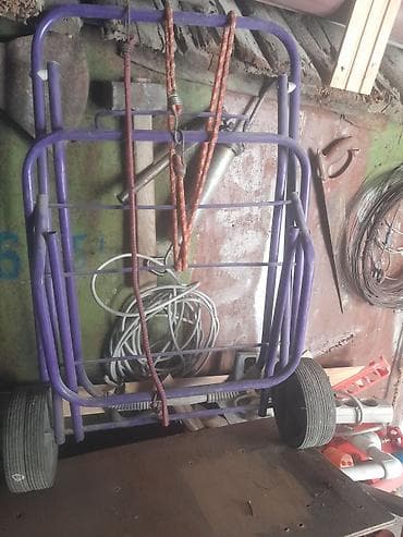 Потолок: Yükləmə arabası (əl arabası), qatlanan model - Material: möhkəm metal — 2