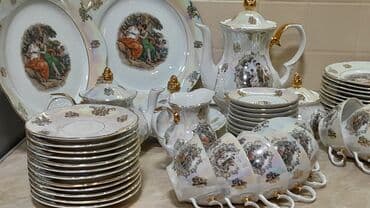 Çay dəsti, Farfor, 12 nəfərlik