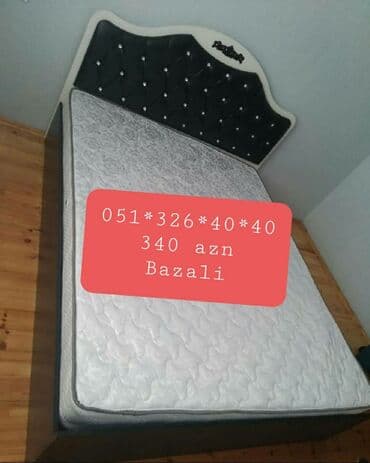 Çarpayılar: Yeni, Təknəfərlik çarpayı, Bazalı, Matrassız, Siyirməsiz, Azərbaycan — 5
