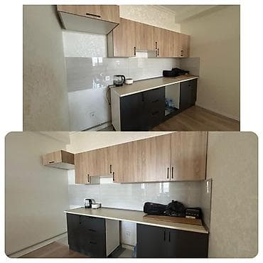 kicik metbex mebelleri: Metbex mebeli tezedi istifade olunmuyub .250₼ satilir . Olcu 3,30 — 1